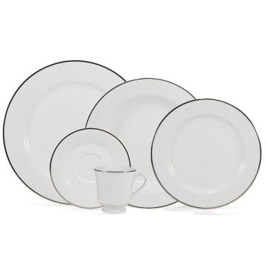 Imagem de Aparelho De Jantar 30 Peças Itamaraty Prata Schmidt