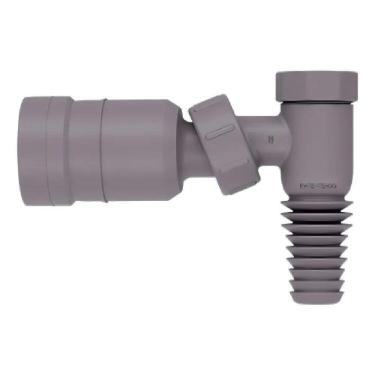 Imagem de 2X Adaptador Máquina Lavar Articulado 45º 90º Retenção Bluki