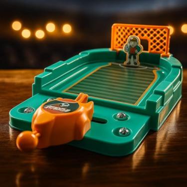 Imagem de Duelo de Pênaltis Arena Fut League - Jogo de Futebol de Mesa para 2 Jogadores, Goleiro Móvel, 4 Bolas, Competição Interativa, Ideal para Lazer e Desafios Entre Amigos e Família