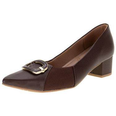 Imagem de Sapato Feminino Salto Grosso Usaflex Mm0503