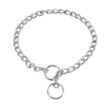 Imagem de Nextpal Coleira de corrente para cães, coleira gargantilha de aço inoxidável com design de elos deslizantes, treinamento de metal resistente para cães de raças pequenas, médias, grandes, treinamentos