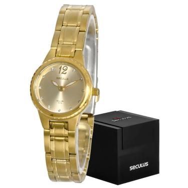 Imagem de Relógio de Pulso Feminino Pequeno Seculus Original-Feminino