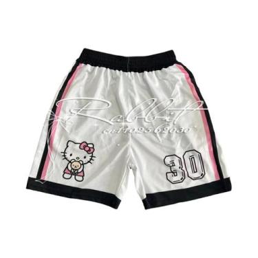 Imagem de Shorts Esportivos De Secagem Rápida Hello Kitty Para Meninos E Meninas