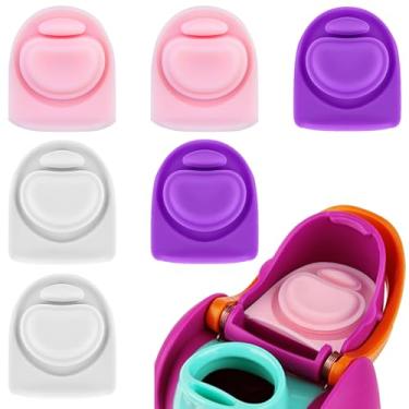 Imagem de BMSQOFD 6 peças de rolha de vedação de substituição compatível com Owala FreeSip 473 ml, 947 ml, tampa de vedação superior de garrafa para Owala 16/19/24/32/1,134 g, tampa de boca de vedação de