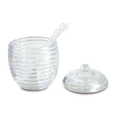 Imagem de Meleira de Vidro 210ml com Pegador Colmeia