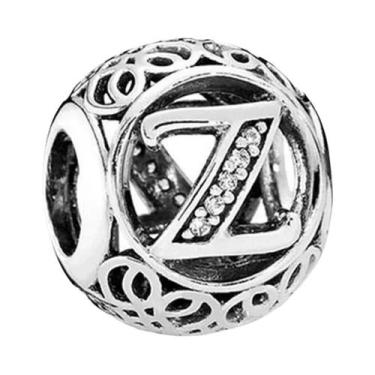 Imagem de Pulseira De Letras A-Z26 Em Prata 925 Para Mulheres, Joia De Presente 