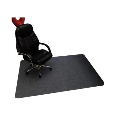 Imagem de Tapete Grande Antiderrapante 90x120cm Para Cadeira De Escritório, Cade