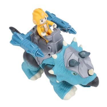 Imagem de Generic Brinquedo de Dinossauro Ambulante, Brinquedo de Dinossauro Elétrico Fácil de Jogar, Acabamento Fino para Reunião Familiar (Azul)