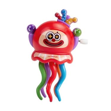 Imagem de Almencla Brinquedo de corda para mesa, enfeite, lembrancinha de festa, brinquedo sensorial, desenho animado, decoração interativa para mesa, presente de, Vermelho