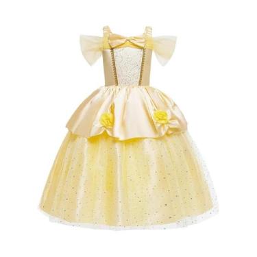 Imagem de Fantasia De Princesa Branca De Neve Para Meninas, Fantasia De Natal E 