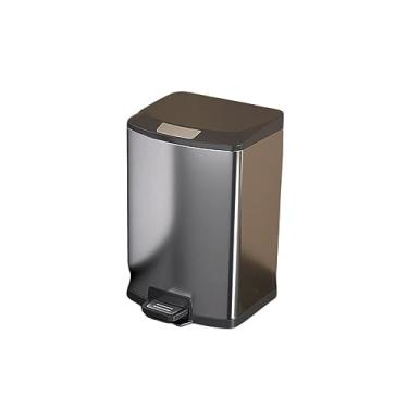 Imagem de Caixotes de lixo, lixeira de cozinha doméstica em aço inoxidável com organizador de resíduos de tampa grande capacidade/18,0L/4,7Gal/18,0L/4,7Gal/4,7Gal/a