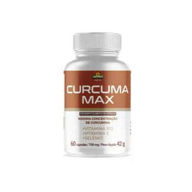 Imagem de Cúrcuma + Vitamina B12+ Vitamina E e Selênio 700 mg 60 cps Sunflower-Unissex