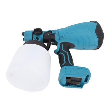 Imagem de Generic Pulverizador Elétrico de Tinta Sem Fio 200W, Eficiente Com 3 Modos de Pulverização para Móveis, Jardim de Parede, 18V 1000ml ABS