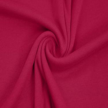 Imagem de 137 cm de largura poliéster raiom elastano 2x1 tecido de malha canelada por jarda – 240 g/m² – macio, elástico e respirável – ideal para roupas, blusas, vestidos e artesanato