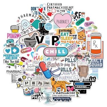 Imagem de Adesivos Farmacêuticos, 50 unidades de farmácia e medicamentos, à prov