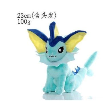 Imagem de Brinquedo de pelúcia Pokémon Vaporeon de 23 cm para crianças - Gloome 