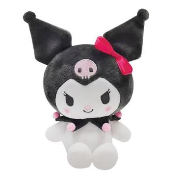 Imagem de Boneca de pelúcia Sajy Kuromi Cute Cartoon Stuffed Anime Soft Toy - Gl