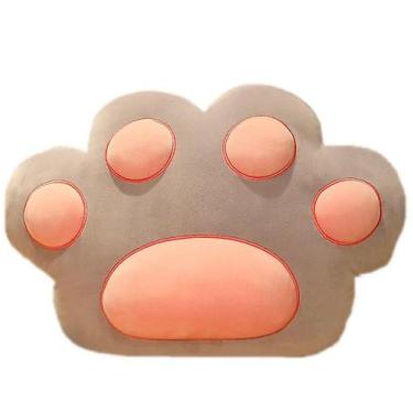Imagem de Bolsa de patas de gato com travesseiro, pelúcia, pelúcia, nano, boneca