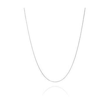 Imagem de Colar Corrente Feminina Rabo de Rato Prata 925 - Pulseiras e Berloques