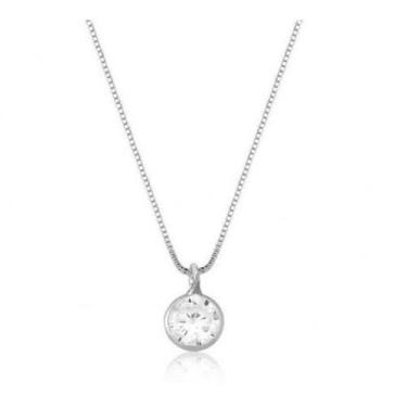 Imagem de Colar Rabo de Rato com Ponto de Luz em Prata 925 - Pulseiras e Berloqu