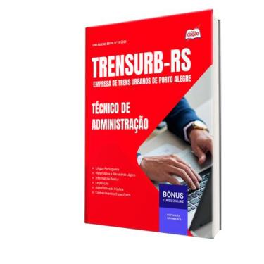 Imagem de Apostila TRENSURB-RS - Técnico de Administração - Apostilas Opção