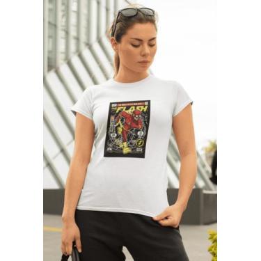 Imagem de Camiseta Poster Pop Style Inspiração FLASH Estampa DTF 100% Algodão Pr