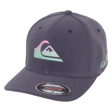 Imagem de Boné quiksilver original gradient logo grey, Cinza, M