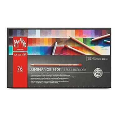 Imagem de Lápis De Cor Caran D'ache Luminance 76 Cores