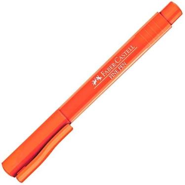 Imagem de Caneta Fine Pen 0.4 Laranja Pastel Faber Castell