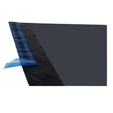 Imagem de 250 Envelope Plástico 19x25 Cinza Ecológico. Embalagem para envio