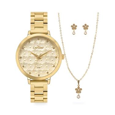 Imagem de Relógio Condor Feminino Mimos E Sutilezas Dourado - COPC21JFM/K4D