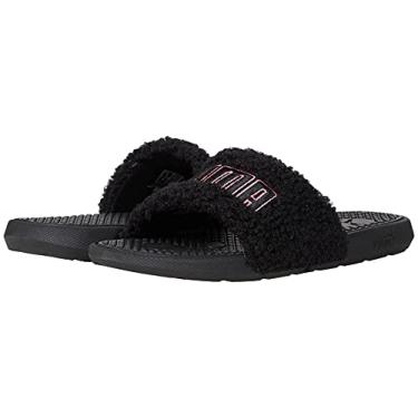 Imagem de PUMA Cool Cat Sherpa BX (Big Kid) Puma Black/Peony 4 Big Kid M