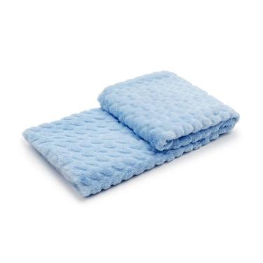 Imagem de Manta Charme Corações Cinza - Loani