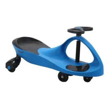 Imagem de Brinquedo para Crianças Carrinho de Rolimã Apoio Pés Antiderrapante Até 60KG Azul Importway - BW004AZ