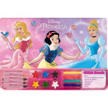 Imagem de Livro Infantil Colorir Princesa Giga Book 46Pgs