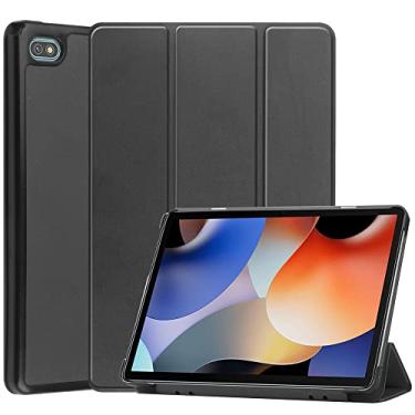 Imagem de Kepuch Custer Capas para Blackview Oscal Pad 10, Tab 7, Tab 7 Pro,Couro-PU Bolsas Estojos - Preto