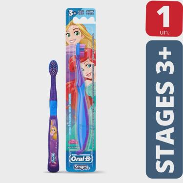 Imagem de Escova Dental Infantil OralB Stages 3 + Princesas