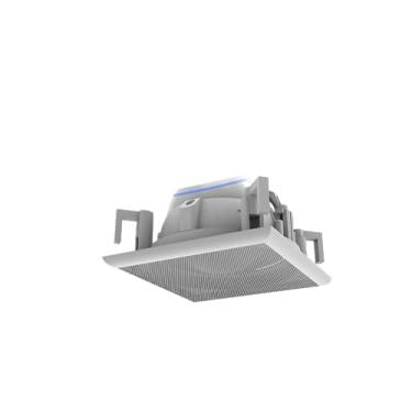 Imagem de Splin Suporte Stand De Teto de Embutir para Amazon Alexa Speaker para Echo Dot 5 ou 4 e HomePod Mini | Linha Pro | acabamento em Metal | Modelo Quadrado (branco)