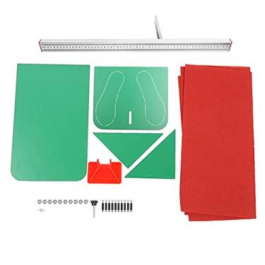 Imagem de Testador De Ligamento Portátil, Ferramenta De Teste De Avaliação De Flexibilidade De Sentar E Alcançar Acessório De Teste De Fitness, Instrumento De Medição De Fitness De Exercício De Testador Com Esc