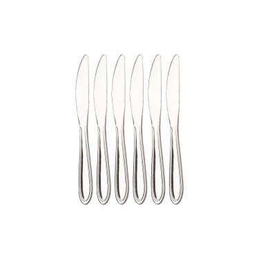 Imagem de Kit 6 Facas de Sobremesa Hercules Monterrey Aço Inox 1340-006