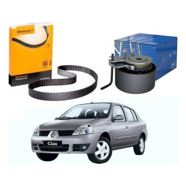 Imagem de Kit Correia Dentada Tensor Clio Sedan 1.0 16v 2003 A 2009 - Continenta
