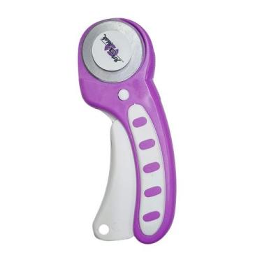 Imagem de Cortador circular 45mm com trava segurança gatilho para tecidos papeis