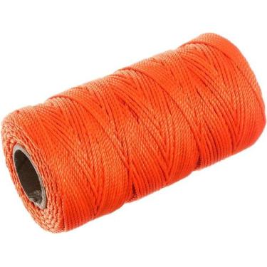 Imagem de Linha Encerada - Resistente, Laranja neon