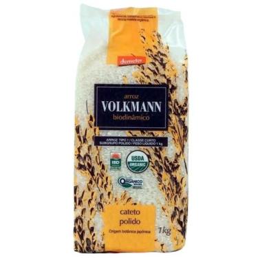 Imagem de Arroz cateto branco orgânico biodinâmico à vácuo volkmann 1 kg