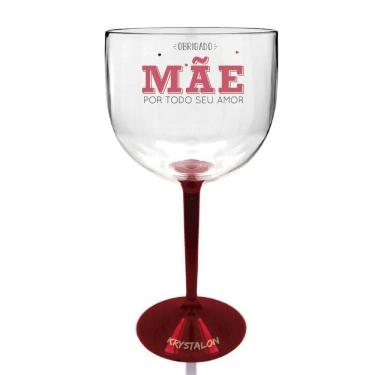 Imagem de Taça Gin Bicolor Vermelha Para Dia Das Mães - Seu Amor