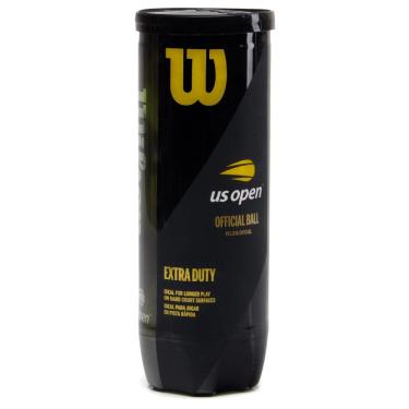 Imagem de Bola de Tênis Wilson Us Open Extra Duty Tubo Com 03 Bolas