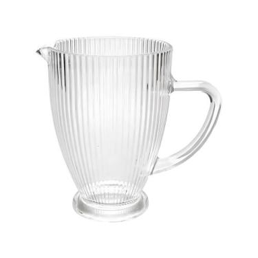 Imagem de Jarra de Vidro Transparente Versalhes P/ Água, Suco e Refrigerante 120