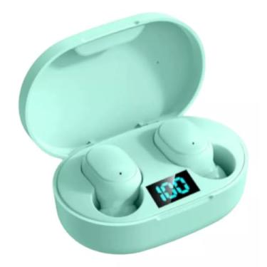 Imagem de Fone de Ouvido Bluetooth Sem Fio Wireless 5.1 Duplo Com Visor, Premium (Verde)