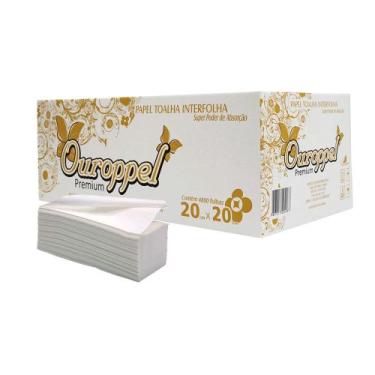 Imagem de INTERFOLHA OUROPPEL 20x20 PREMIUM EXTRA LUXO C/4800