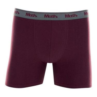 Imagem de Kit C/ 2 Cuecas Boxer Longa Mash 070.40, Vinho, P
